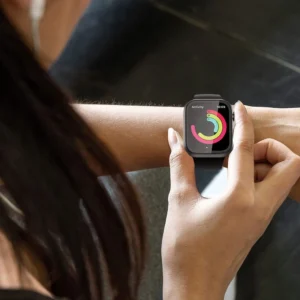 Tech-Protect Defense360 dėklas Apple Watch 7 (45 mm) - juodos ir oranžinės spalvos - Image 5