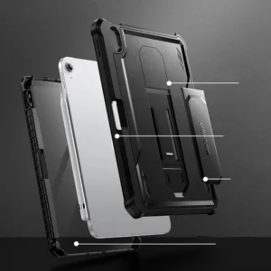 Tech-Protect Kevlar Pro Apple iPad 10.9” 10 / 2022 / 11” 11 / 2025 - dėklas planšetiniam kompiuteriui juodos spalvos - Image 3