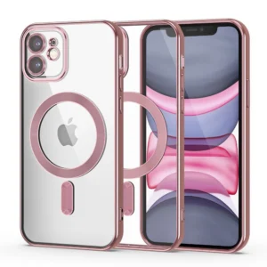 Tech-Protect MagShine Line MagSafe Apple iPhone 11 - dėklas telefonui rožinės spalvos