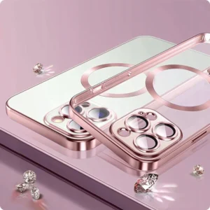 Tech-Protect MagShine Line MagSafe Apple iPhone 12 - dėklas telefonui rožinės spalvos - Image 2