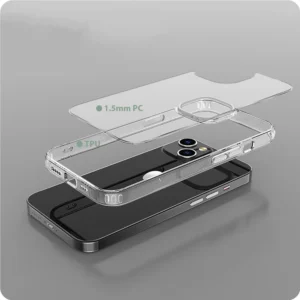 Tech-Protect FlexAir Hybrid Apple iPhone 15 - dėklas telefonui skaidrus - Image 4