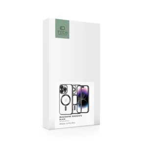 Tech-Protect MagShine Line MagSafe Apple iPhone 15 Pro Max - dėklas telefonui juodos spalvos - Image 7