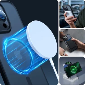 Tech-Protect MagMat MagSafe Apple iPhone 7 / 8 / SE 2020 / 2022 - dėklas telefonui juodos spalvos - Image 3