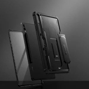 Tech-Protect Kevlar Pro Samsung Galaxy Tab S9+ 12.4" X810 / X816B - dėklas planšetiniam kompiuteriui juodos spalvos - Image 3