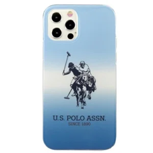 US Polo USHCP12MPCDGBL Apple iPhone 12/12 Pro 6,1" dėklas telefonui mėlynos spalvos Gradient Collection - Image 3