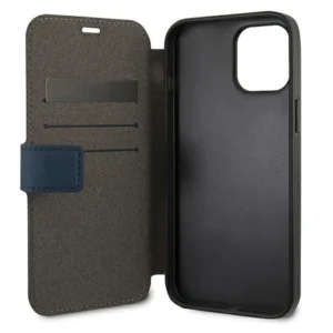 US Polo USFLBKP12LPUGFLNV Apple iPhone 12 Pro Max 6,7" dėklas telefonui mėlynos spalvos book Polo Embroidery Collection - Image 4