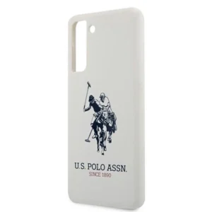 US Polo USHCS21SSLHRWH S21 G991 dėklas telefonui baltos spalvos Silicone Logo - Image 6