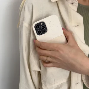 Eco Apple iPhone 12 Pro Max silikoninis dėklas telefonui žalios spalvos - Image 9