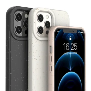 Eco Apple iPhone 12 Pro Max silikoninis dėklas telefonui žalios spalvos - Image 2