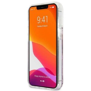 Original Apple iPhone 13 Pro Max Guess Hardcase 4G Big Liquid Glitter (GUHCP13XLG4GPI) dėklas telefonui rožinės spalvos - Image 5