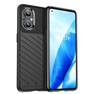 Thunder flexible armored OnePlus Nord N20 5G dėklas telefonui juodos spalvos