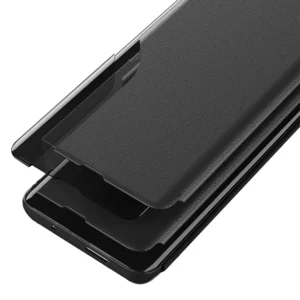 Eco Leather View Elegant Flip su stoveliu Poco M4 Pro 5G dėklas telefonui mėlynos spalvos - Image 5