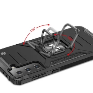 Wozinsky Ring Armor tough hybrid + magnetic holder Samsung Galaxy S22 dėklas telefonui mėlynos spalvos - Image 5