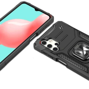 Wozinsky Ring Armor Armored Hybrid + Magnetic Mount Samsung Galaxy A73 dėklas telefonui aukso spalvos - Image 2