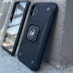 Wozinsky Ring Armor Armored Hybrid + Magnetic Mount Samsung Galaxy A73 dėklas telefonui aukso spalvos - Image 8