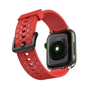 Apyrankė laikrodžiui Apple Watch 7 / SE (45/44 / 42mm) raudonos spalvos