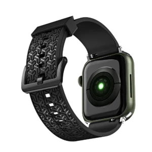 Apyrankė laikrodžiui Apple Watch 7 / SE (45/44 / 42mm) juodos spalvos