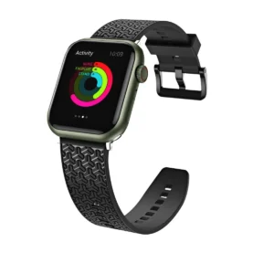 Apyrankė laikrodžiui Apple Watch 7 / SE (45/44 / 42mm) juodos spalvos - Image 5