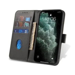 Magnet Elegant flip su stoveliu Vivo Y51 2020 / Y51A dėklas telefonui juodos spalvos - Image 6