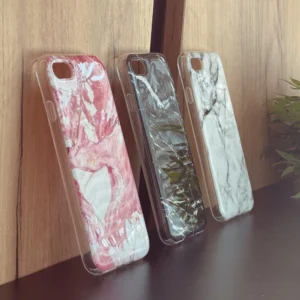 Wozinsky Marble TPU gel marble Samsung Galaxy A03s (166.5) dėklas telefonui rožinės spalvos - Image 8