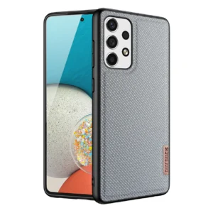 Dux Ducis Fino is made of nylon material Samsung Galaxy A73 dėklas telefonui mėlynos spalvos