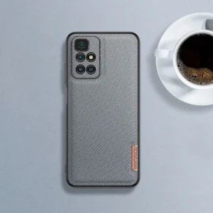 Dux Ducis Fino covered with nylon material Xiaomi Redmi 10 dėklas telefonui mėlynos spalvos - Image 4