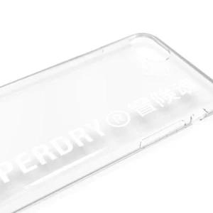 SuperDry Snap Apple iPhone 6/6s/7/8/SE 2020 / SE 2022 Skaidrus Case biały/white 41573 - Image 6