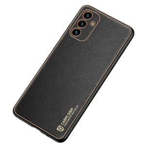 Dux Ducis Yolo elegant made of ecological leather Samsung Galaxy A13 5G dėklas telefonui juodos spalvos - Image 4