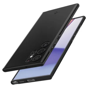 Spigen THIN FIT GALAXY S22 ULTRA BLACK - Image 7