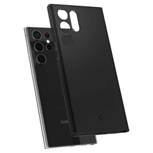 Spigen THIN FIT GALAXY S22 ULTRA BLACK - Image 9