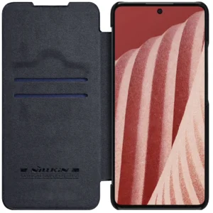 Nillkin Qin leather holster Samsung Galaxy A73 dėklas telefonui juodos spalvos - Image 4