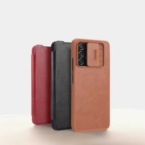 Nillkin Qin leather holster Samsung Galaxy A73 dėklas telefonui raudonos spalvos - Image 8