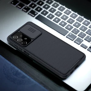 Nillkin CamShield Pro Armored Camera Protector Samsung Galaxy A73 dėklas telefonui juodos spalvos - Image 9