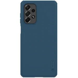 Nillkin Super Frosted Shield Pro durable Samsung Galaxy A73 dėklas telefonui mėlynos spalvos