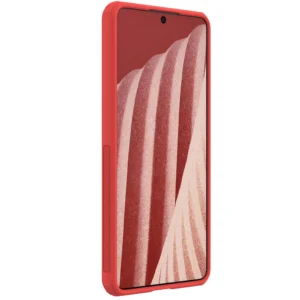 Nillkin Super Frosted Shield Pro durable Samsung Galaxy A73 dėklas telefonui raudonos spalvos - Image 6