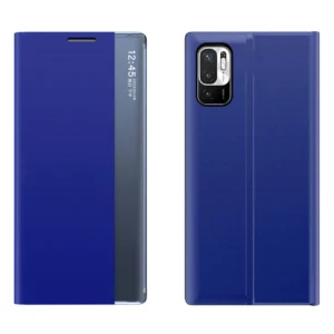 New Sleep Flip for Xiaomi Redmi Note 11 Pro 5G / 11 Pro mėlynos spalvos