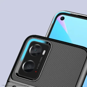 Thunder flexible armored Oppo A76 / Oppo A36 / Realme 9i dėklas telefonui juodos spalvos - Image 6