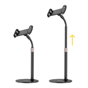 Wozinsky stand for tablet and phone on the desk black (WTHBK4) - Image 3