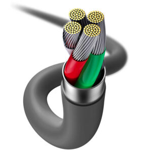 Baseus Jelly kabelis USB į Lightning, 2,4A, 1,2m juodos spalvos - Image 5