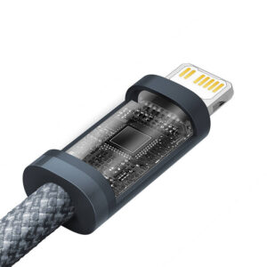 Baseus Dynamic Series kabelis USB-C į Lightning, 20W, 2m pilkos spalvos - Image 3