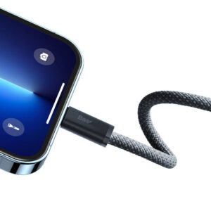 Baseus Dynamic Series kabelis USB-C į Lightning, 20W, 2m pilkos spalvos - Image 4