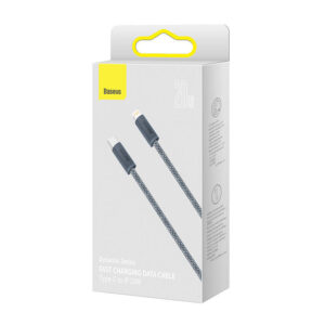 Baseus Dynamic Series kabelis USB-C į Lightning, 20W, 2m pilkos spalvos - Image 6