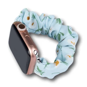 Apyrankė laikrodžiui Apple Watch 7/6/5/4/3/2 / SE (41/40 / 38mm) strap bracelet bracelet with elastic mėlynos spalvos