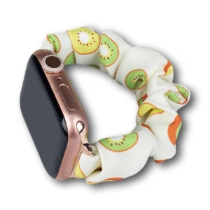 Apyrankė laikrodžiui Apple Watch 7/6/5/4/3/2 / SE (41/40 / 38mm) strap bracelet bracelet with elastic kiwi