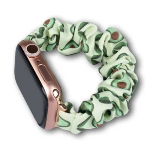 Apyrankė laikrodžiui Apple Watch 7/6/5/4/3/2 / SE (45/44 / 42mm) strap bracelet avocado elastic bracelet