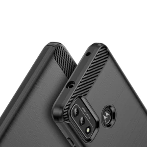 Carbon Flexible Sleeve Motorola Moto G Play 2022 dėklas telefonui juodos spalvos - Image 4