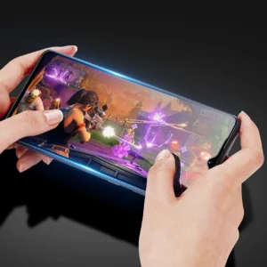 Dux Ducis 9D Apsauginis stiklas 9H Full Screen Apsauginis stiklas with Realme Narzo 50A frame black (case friendly) - Image 3