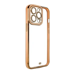 Fashion Samsung Galaxy A12 5G Gold Frame Gel Gold