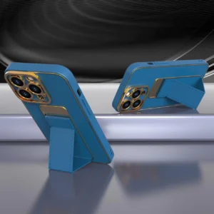 New Kickstand dėklas telefonui Samsung Galaxy A13 su stoveliu raudonos spalvos - Image 4