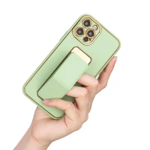 New Kickstand dėklas telefonui Samsung Galaxy A13 su stoveliu raudonos spalvos - Image 5